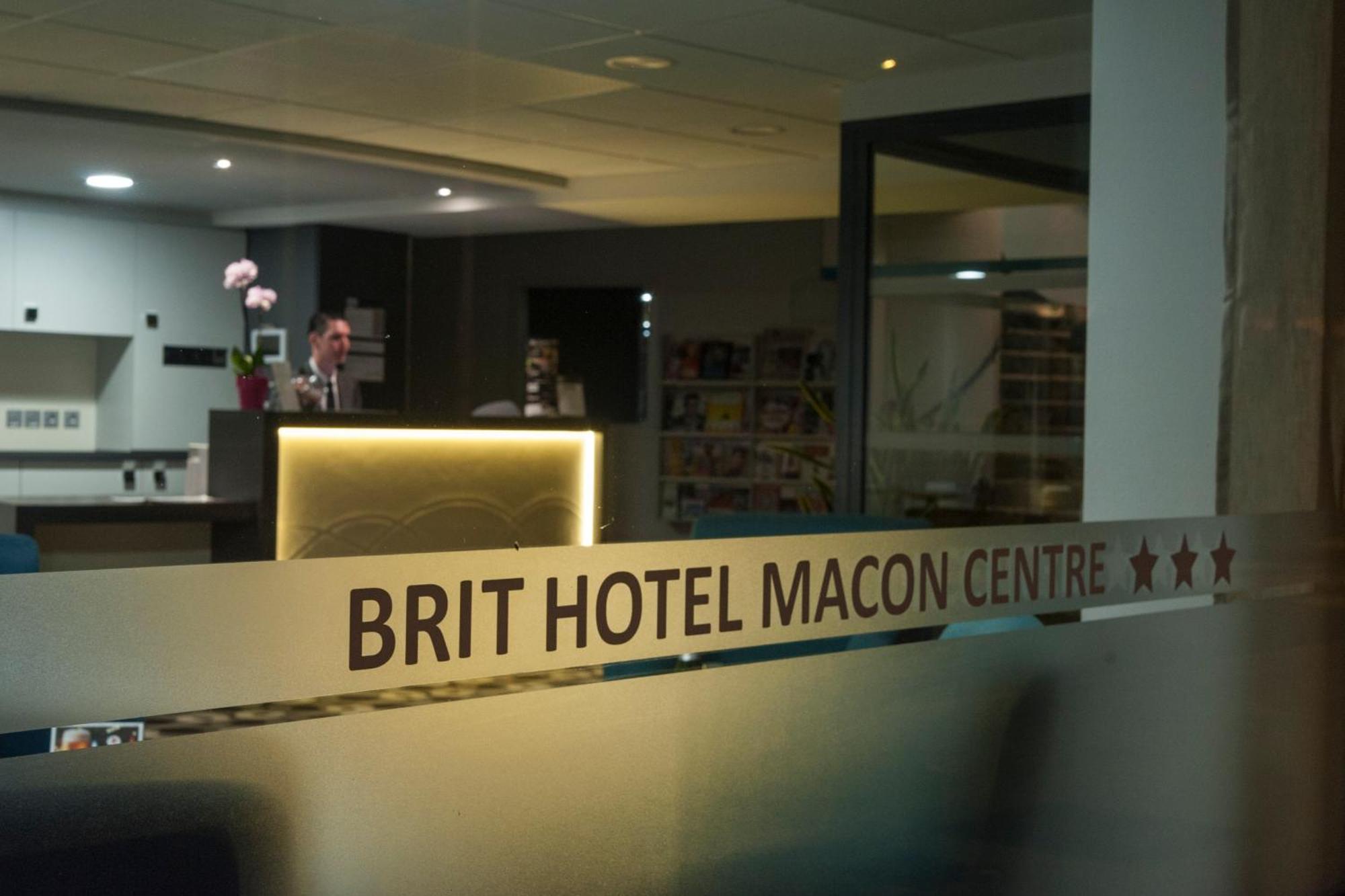 Brit Hotel Macon Centre Gare エクステリア 写真